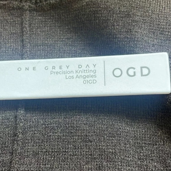 One Grey Day Suri Wool Blend Dress In Chocolate Size M - Picture 2 of 2